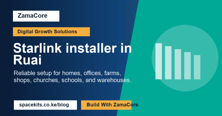 Starlink installer in Ruai
