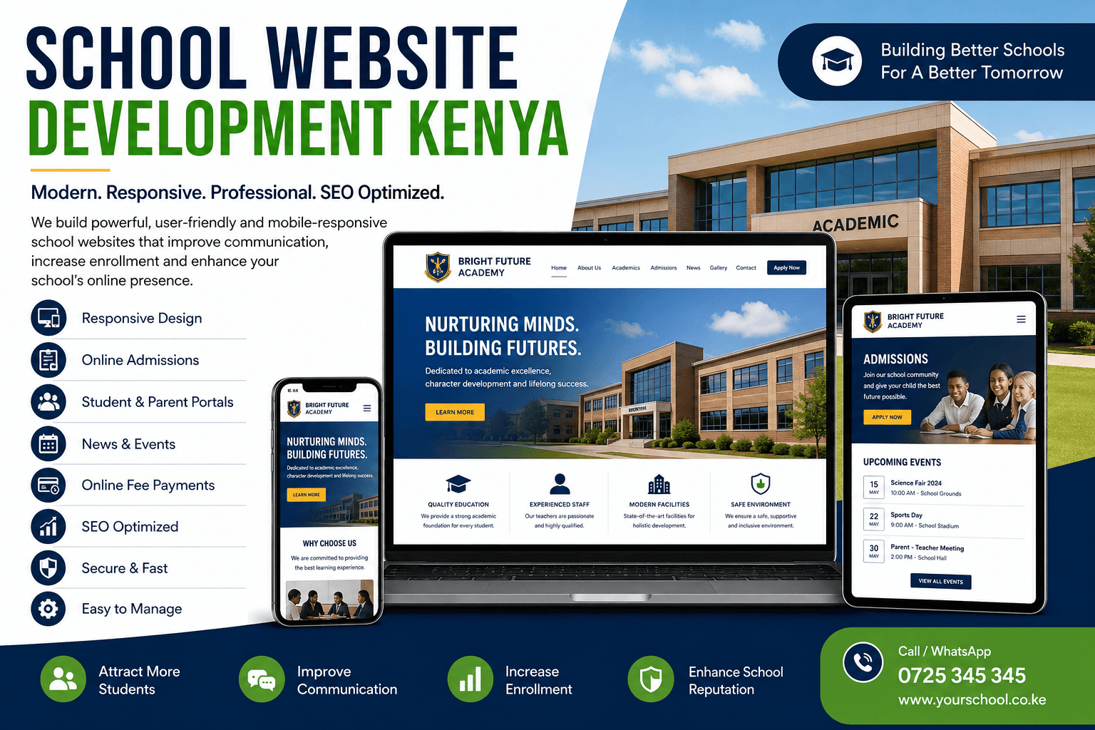 School Website Development Kenya