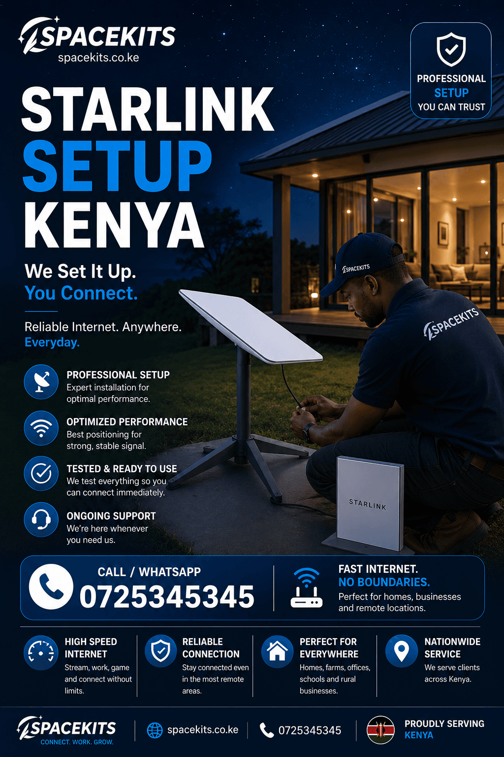Starlink Setup Kenya