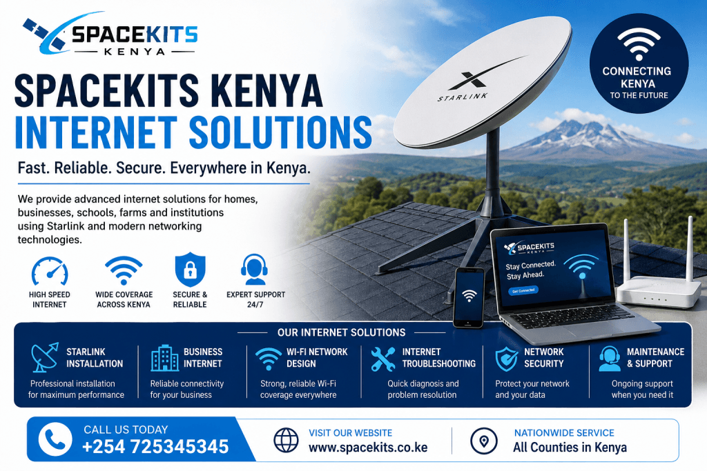 Spacekits Kenya internet solutions