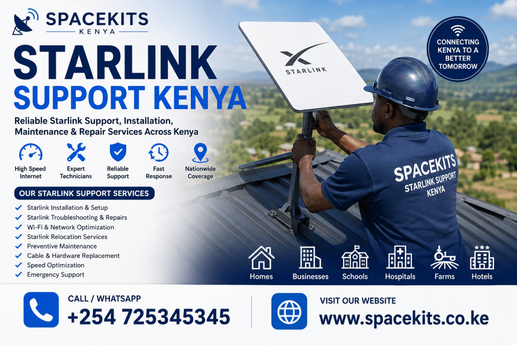 Starlink support Kenya