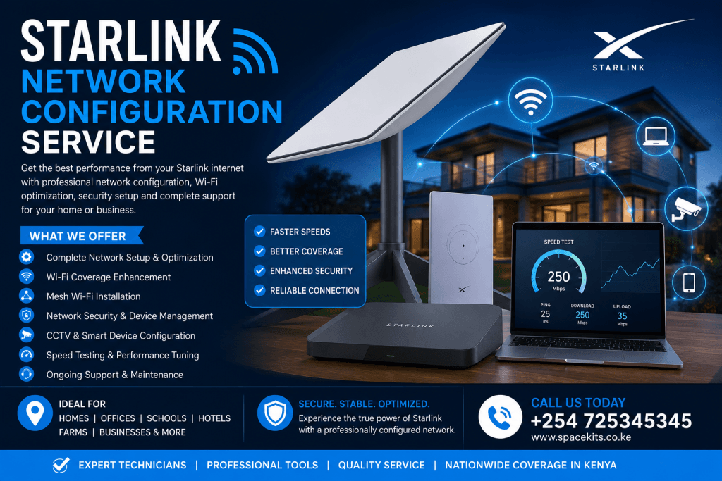 Starlink network configuration service