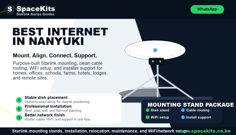 Best Internet in Nanyuki by SpaceKits Kenya