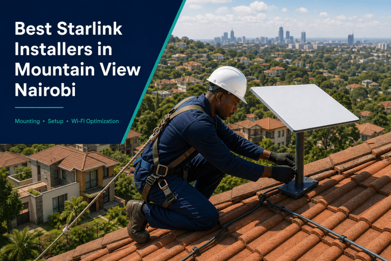 Best Starlink Installers in Mountain View Nairobi