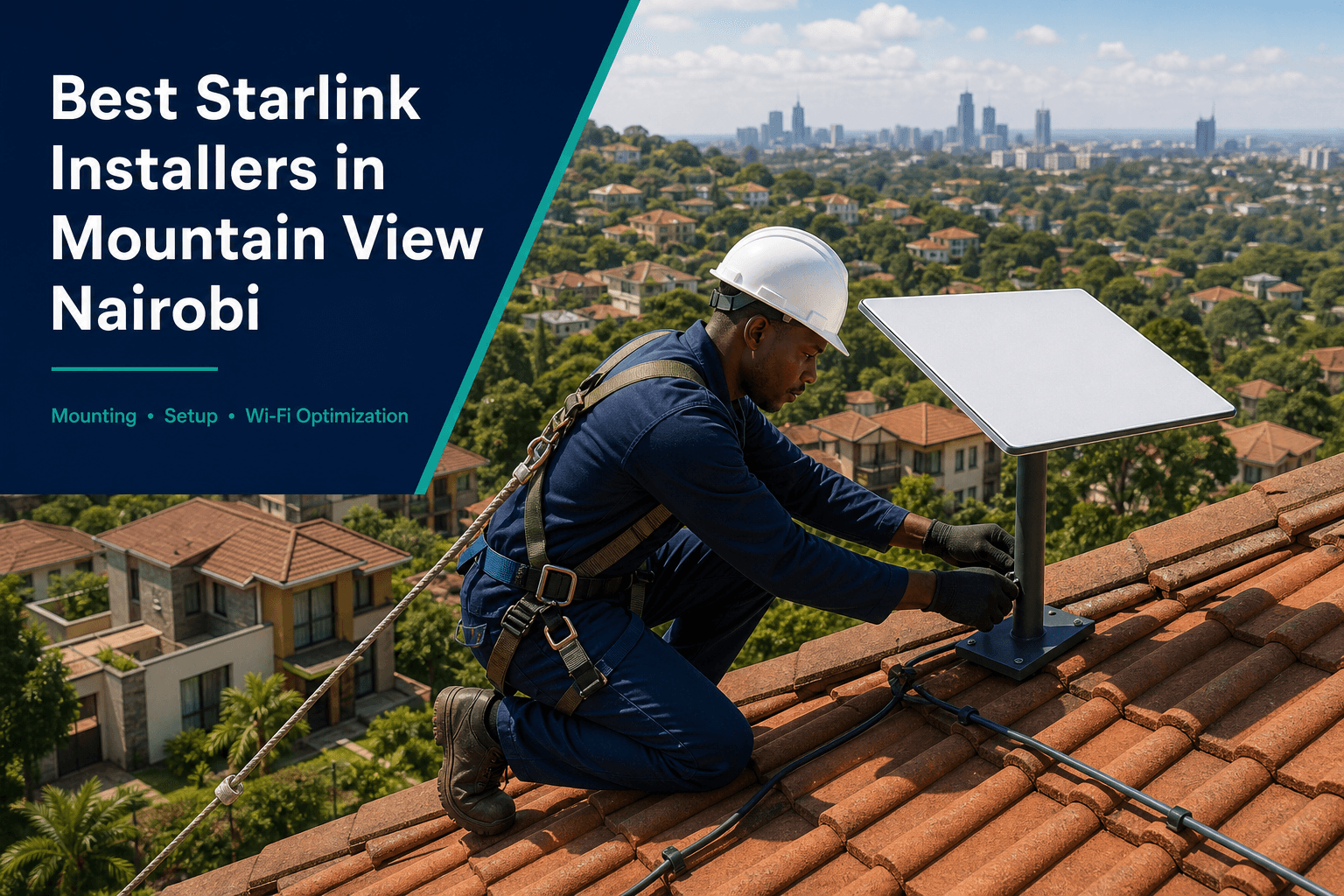 Best Starlink Installers in Mountain View Nairobi