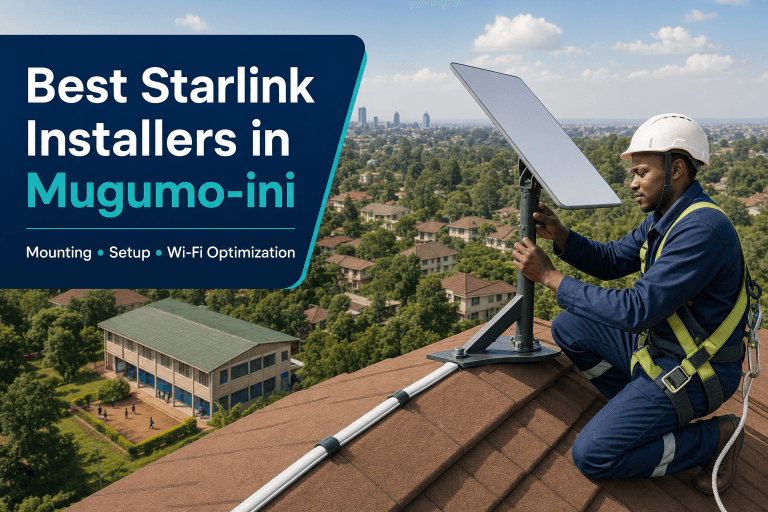Best Starlink Installers in Mugumo-ini