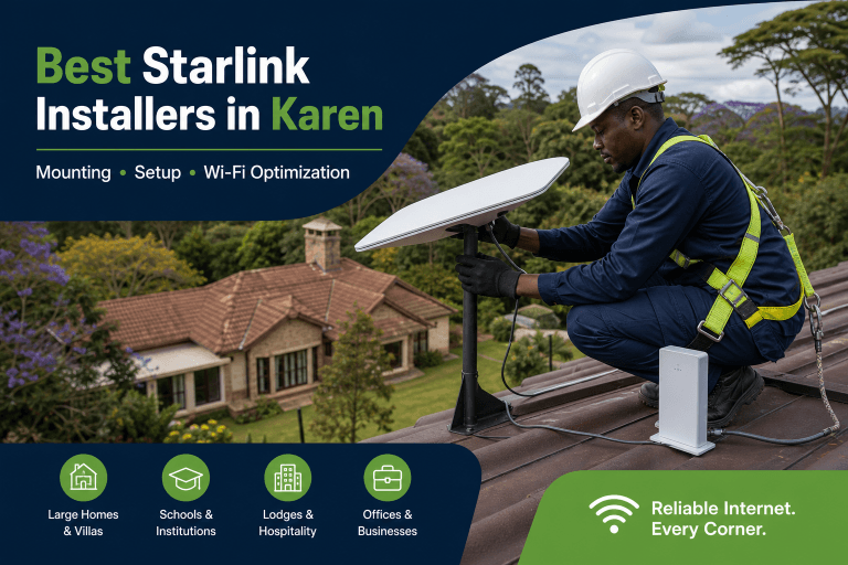 Best Starlink Installers in Karen