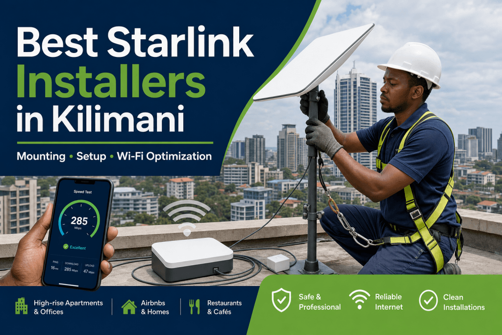 Best Starlink Installers in Kilimani