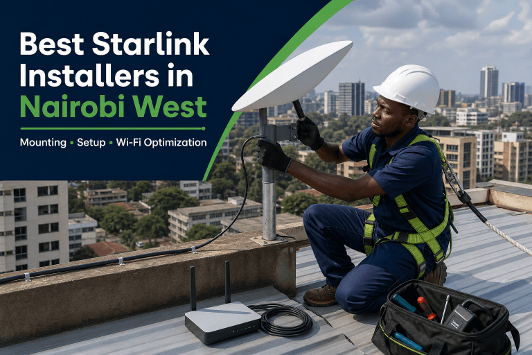 Best Starlink Installers in Nairobi West