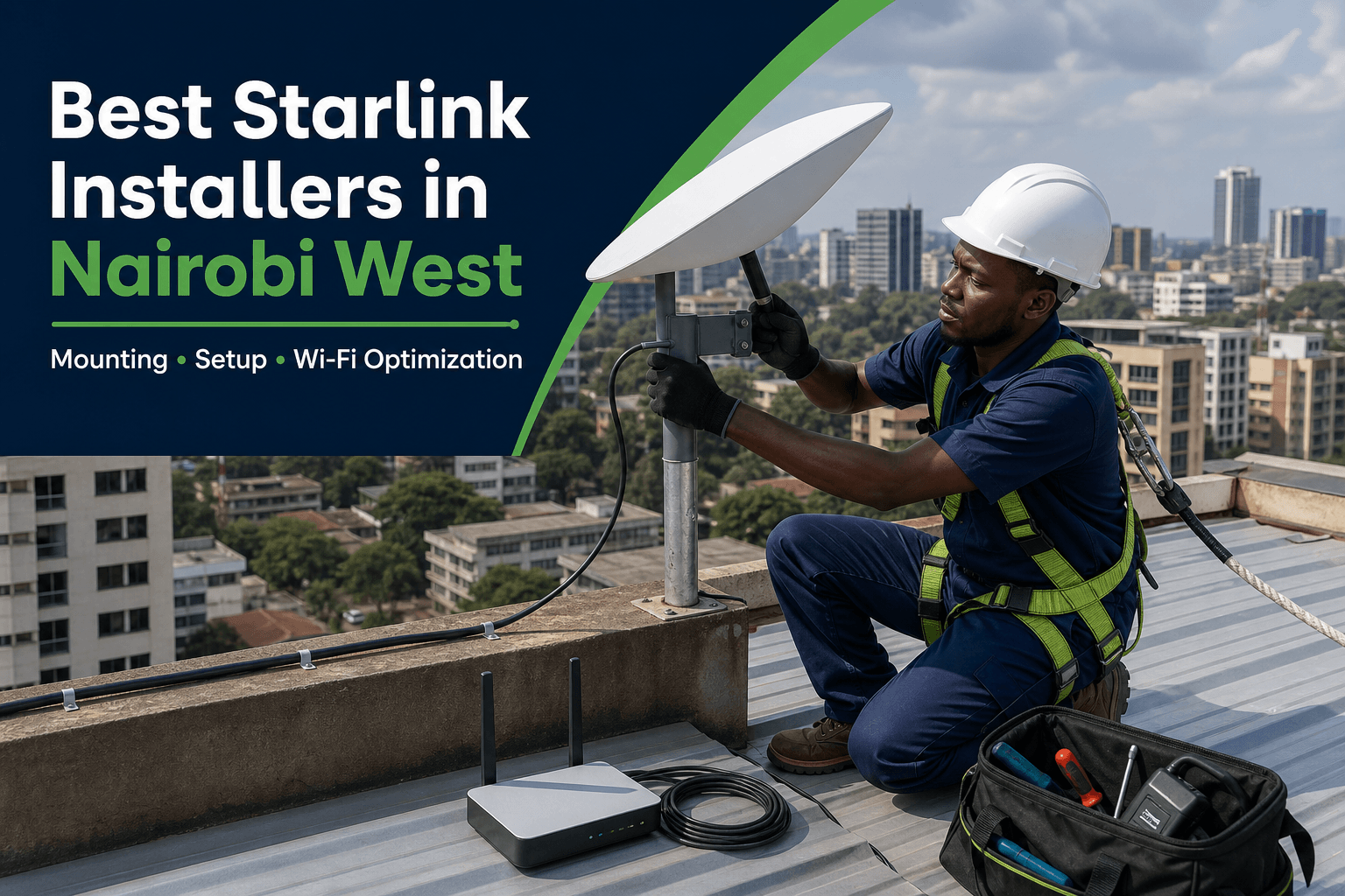 Best Starlink Installers in Nairobi West