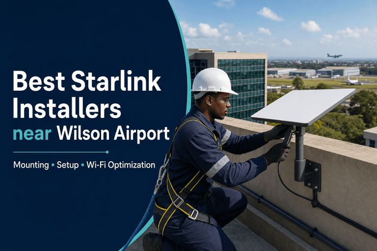 Best Starlink Installers near Wilson Airport