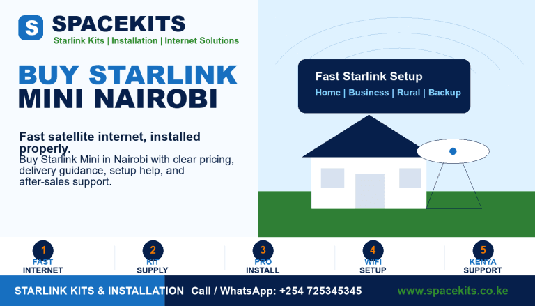 Buy Starlink Mini Nairobi: Price, Setup, Delivery, and Installation Support Guide