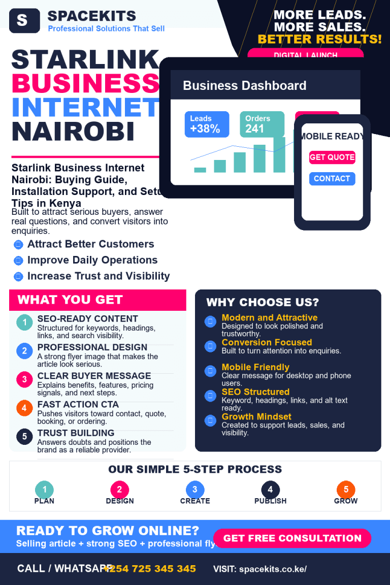 Starlink Business Internet Nairobi: Buying Guide, Installation Support, and Setup Tips in Kenya