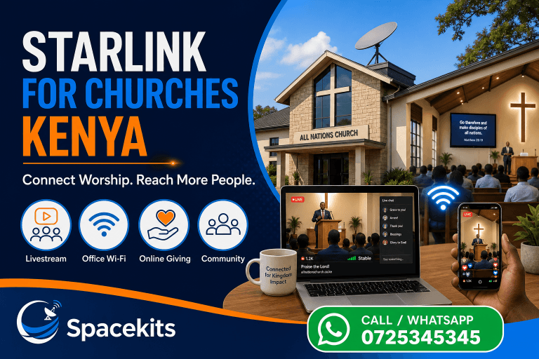 Starlink for churches Kenya