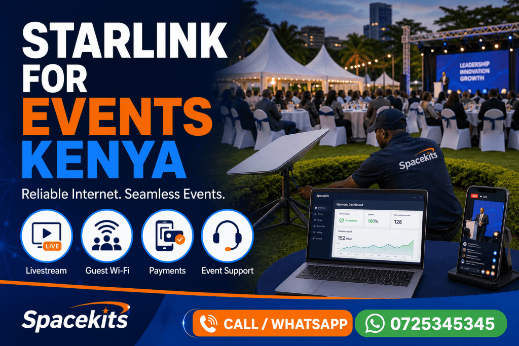 Starlink for events Kenya
