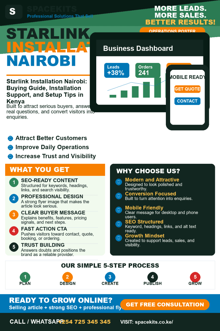 Starlink Installation Nairobi: Buying Guide, Installation Support, and Setup Tips in Kenya