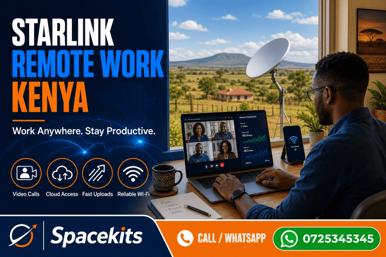 Starlink for remote work Kenya