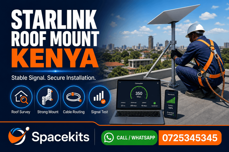 Starlink roof mount Kenya