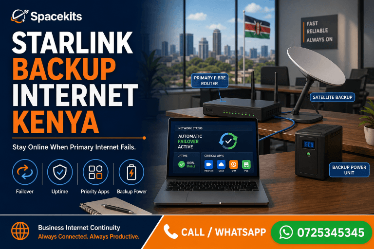Starlink backup internet Kenya