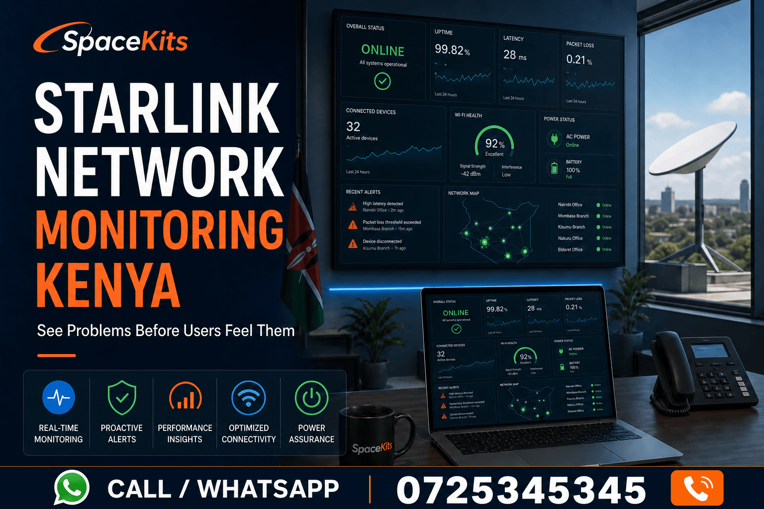 Starlink failover router setup Kenya - Call 0725345345