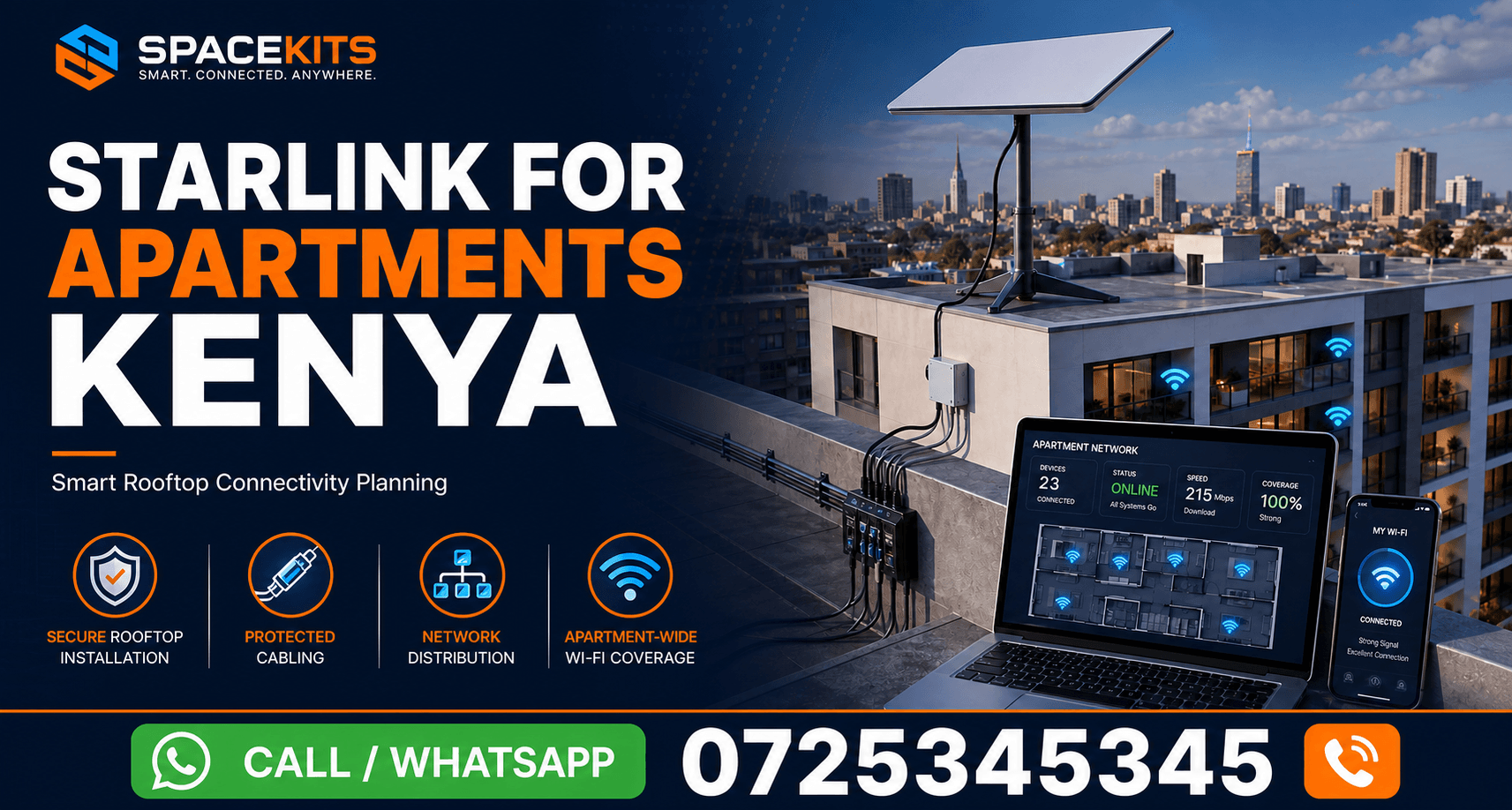 Starlink for apartments Kenya