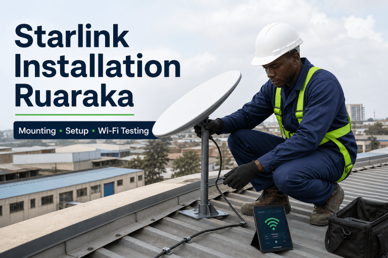 Starlink Installation Ruaraka