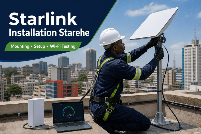 Starlink Installation Starehe