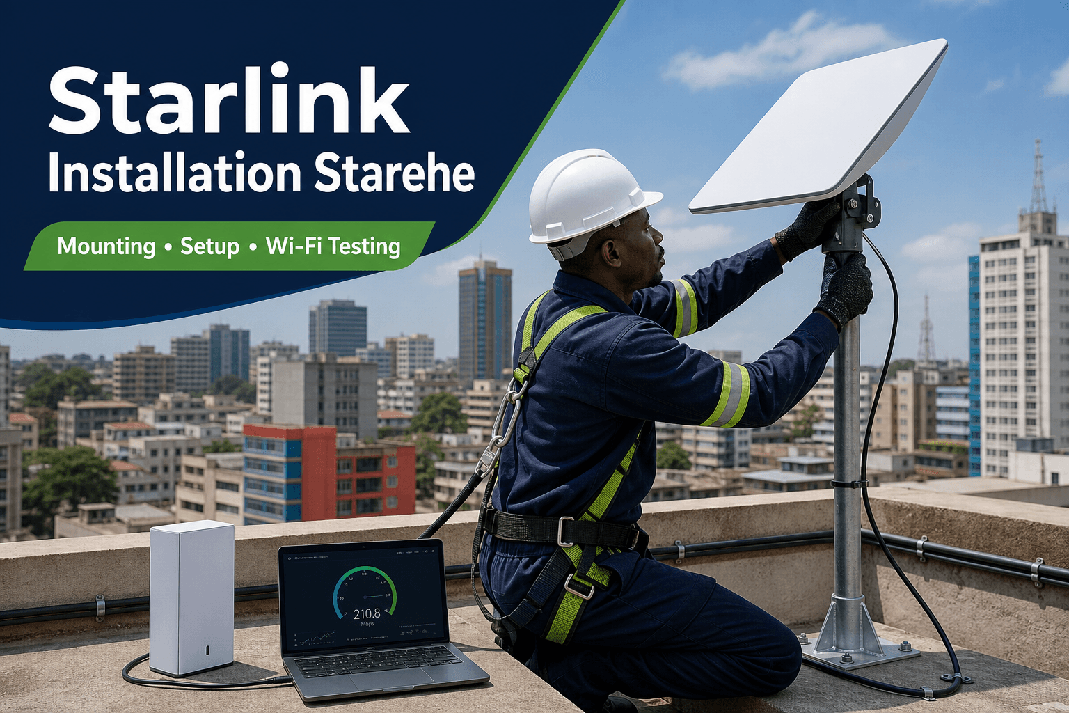 Starlink Installation Starehe
