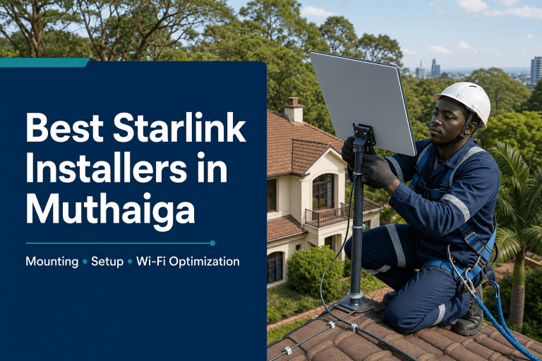 Best Starlink Installers in Muthaiga