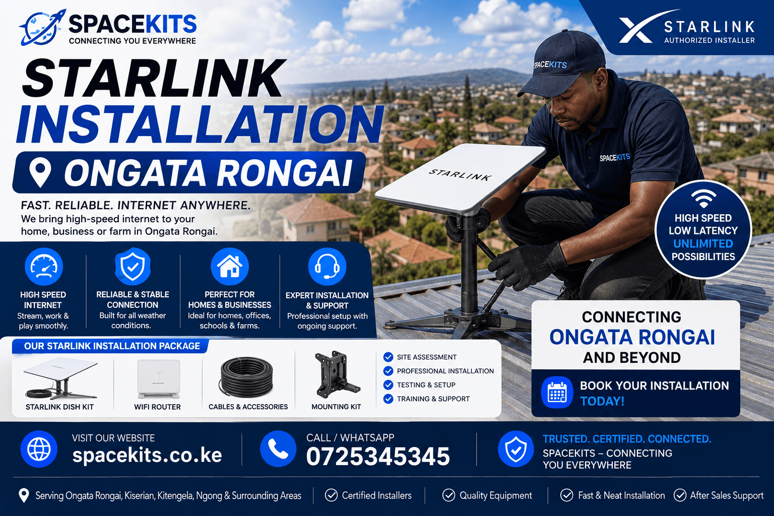 Starlink Installation Ongata Rongai