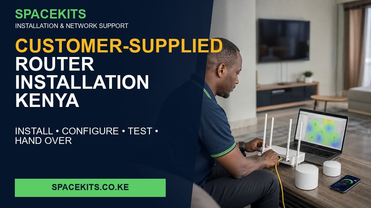 Customer-Supplied Router Installation Kenya