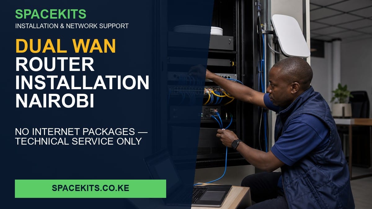 Dual WAN Router Installation Nairobi