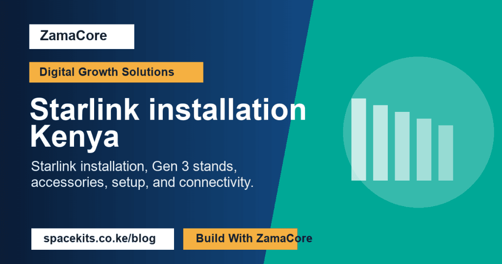 Starlink installation Kenya