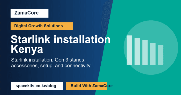 Starlink installation Kenya