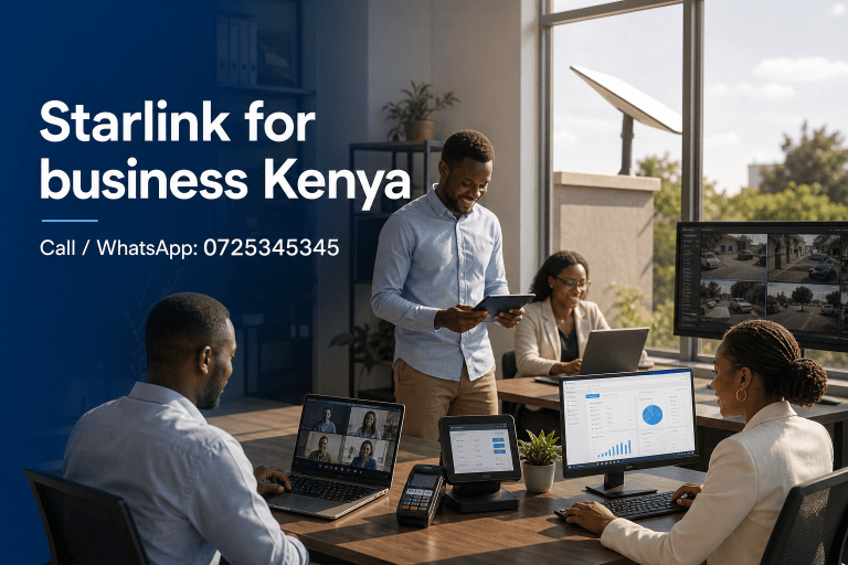 Starlink for business Kenya classic guide - Call or WhatsApp 0725345345
