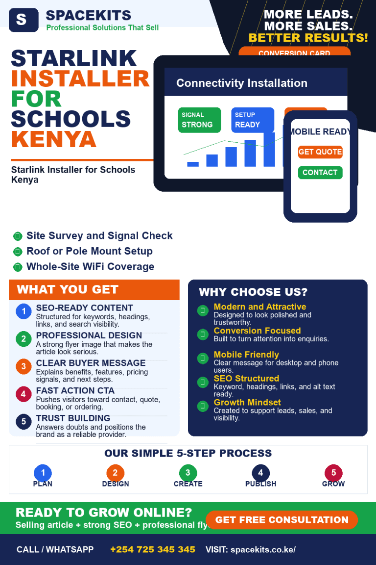 Starlink Installer for Schools Kenya: Buying Guide, Installation Support, and Setup Tips in Kenya