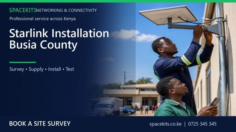 Starlink Installation Busia County by SpaceKits Kenya