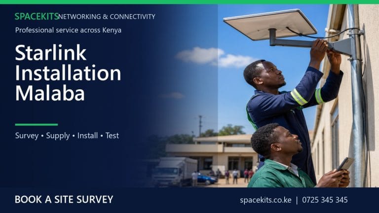 Starlink Installation Malaba by SpaceKits Kenya