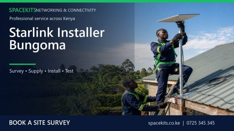 Starlink Installer Bungoma by SpaceKits Kenya