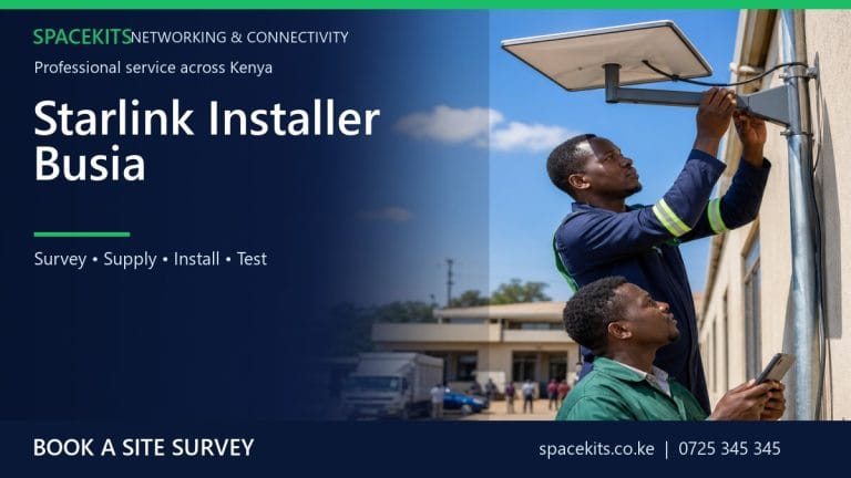 Starlink Installer Busia by SpaceKits Kenya