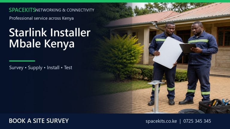 Starlink Installer Mbale Kenya by SpaceKits Kenya