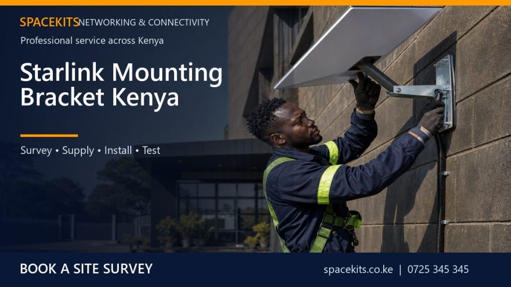 Starlink Mounting Bracket Kenya by SpaceKits Kenya