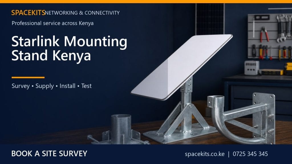 Starlink Mounting Stand Kenya by SpaceKits Kenya