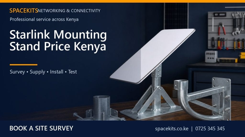 Starlink Mounting Stand Price Kenya by SpaceKits Kenya