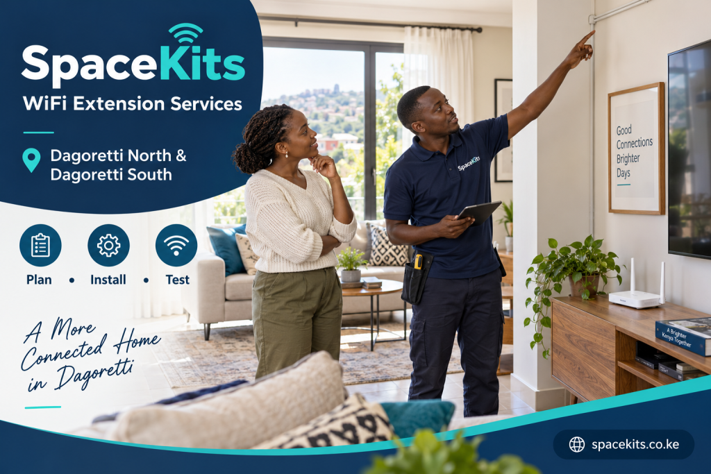 SpaceKits WiFi extension services: Dagoretti North and South