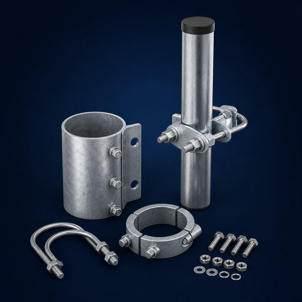 Starlink Gen 3 Pipe Adapter and Pole Mount