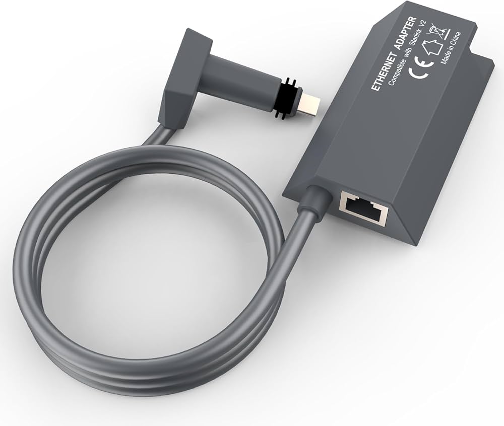 Starlink Ethernet Adapter For Wired External Network